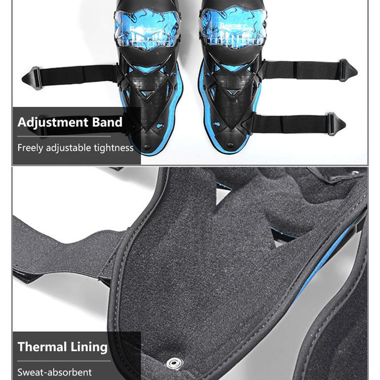 GHOST RACING GR-HX05 Motorcycle Riding Protective Gear Keep Warm Anti-Wind Anti-Fall Locomotive Knee Pad(Blue) - free shipping - PMC TechLife - Order now!