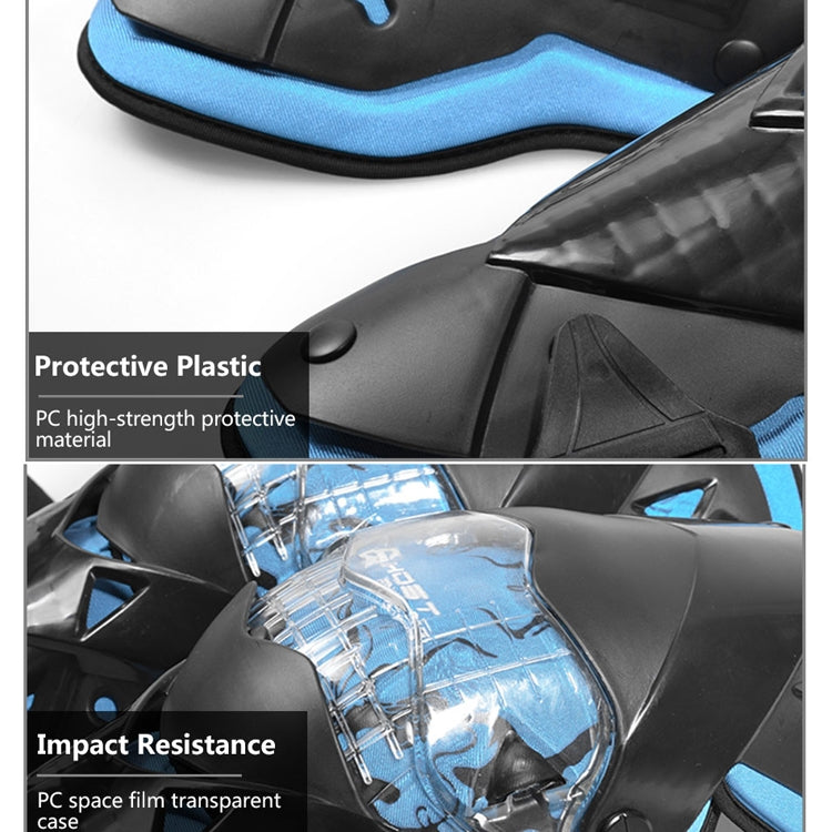 GHOST RACING GR-HX05 Motorcycle Riding Protective Gear Keep Warm Anti-Wind Anti-Fall Locomotive Knee Pad(White) - free shipping - PMC TechLife - Order now!