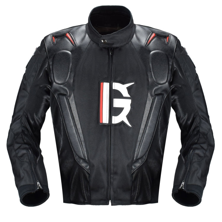 GHOST RACING GR-Y09 Motorcycle Four Seasons Racing Suit Locomotive Riding Anti-Fall Rally Suit, Size: XXXL(Black) - Protective Gear by GHOST RACING | Online Shopping South Africa | PMC TechLife | Buy Now Pay Later Mobicred