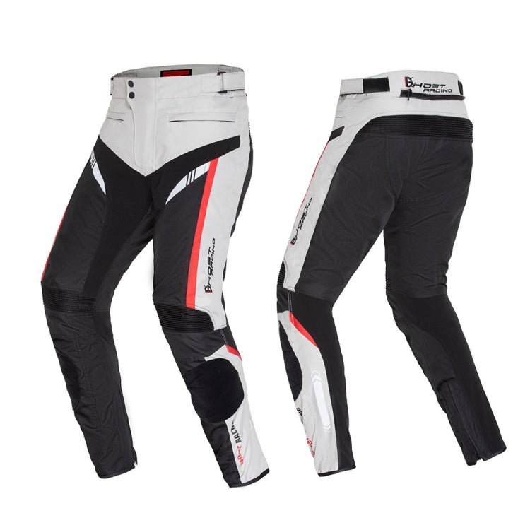 GHOST RACING GR-K06 Motorcycle Riding Trousers Racing Motorcycle Anti-Fall Windproof Keep Warm Pants, Size: L(Grey) - Protective Gear by GHOST RACING | Online Shopping South Africa | PMC TechLife | Buy Now Pay Later Mobicred