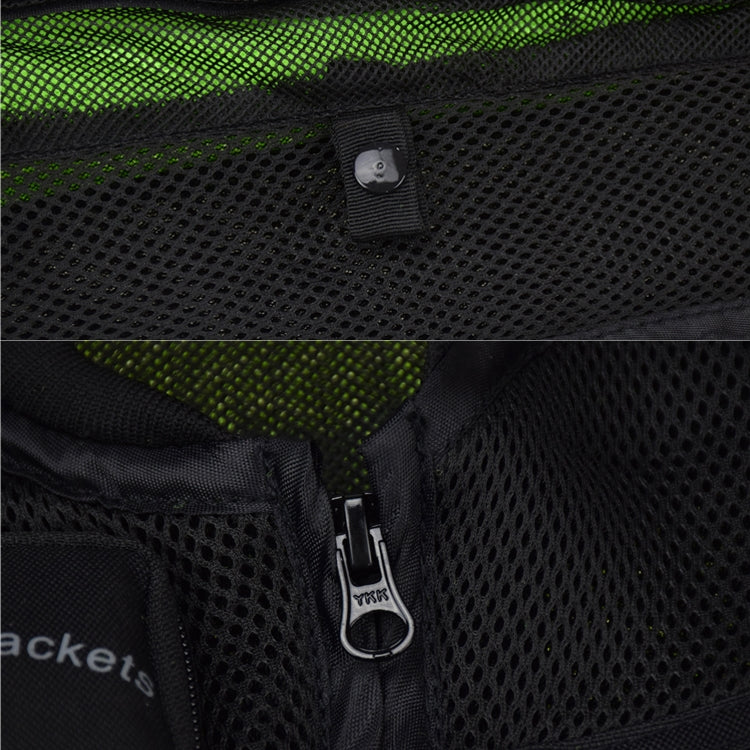 GHOST RACING GR-Y06 Motorcycle Riding Vest Safety Reflective Vest, Size: XXL(Black) - free shipping - PMC TechLife - Order now!