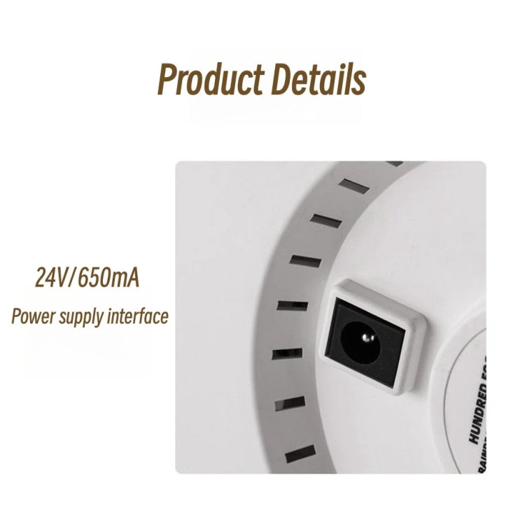 UFO Water Drop Aromatherapy Humidifier Desktop Remote Control Diffuser, Plug: US Plug(White) - free shipping - PMC TechLife - Order now!