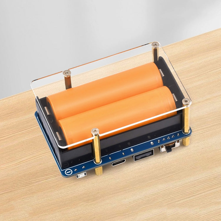 Waveshare 25567 For Raspberry Pi UPS HAT (D), Pogo Pins Connector , Without Battery - Raspberry Pi Accessories by Waveshare | Online Shopping South Africa | PMC TechLife | Buy Now Pay Later Mobicred