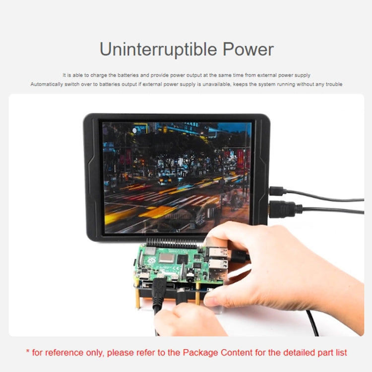 Waveshare 25567 For Raspberry Pi UPS HAT (D), Pogo Pins Connector , Without Battery - Raspberry Pi Accessories by Waveshare | Online Shopping South Africa | PMC TechLife | Buy Now Pay Later Mobicred