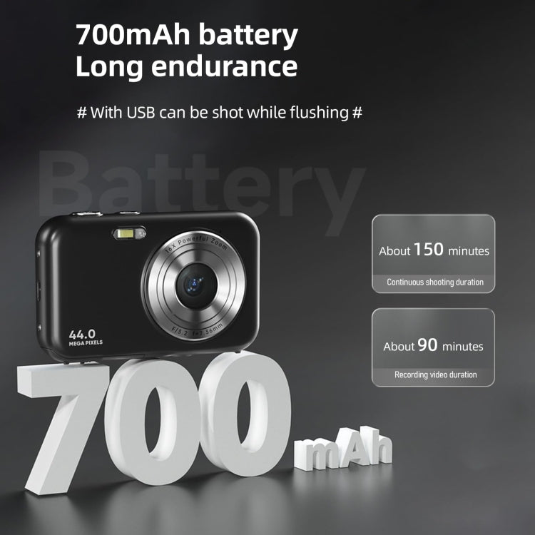 DC406L 2.4-Inch 1080P Mini HD 16X Zoom Digital Camera Home Children Camera UK Plug(Green) - Children Cameras by PMC TechLife | Online Shopping South Africa | PMC TechLife | Buy Now Pay Later Mobicred