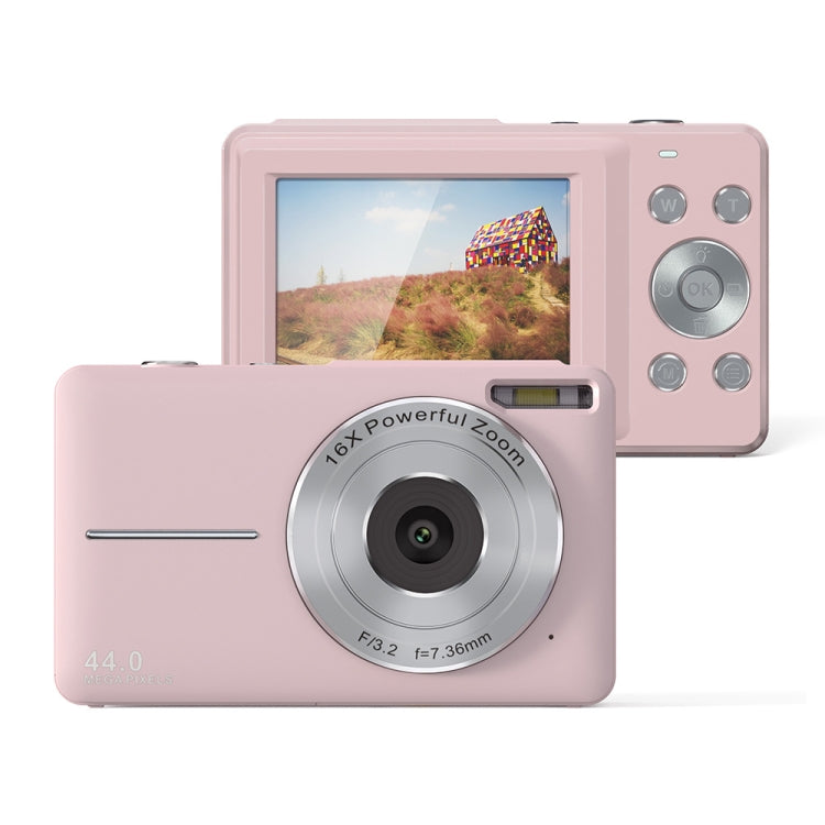 DC403L-AF 2.4-Inch 16X Zoom HD Digital Camera Mini Children Photography Camera US Plug(Pink) - Children Cameras by PMC TechLife | Online Shopping South Africa | PMC TechLife | Buy Now Pay Later Mobicred