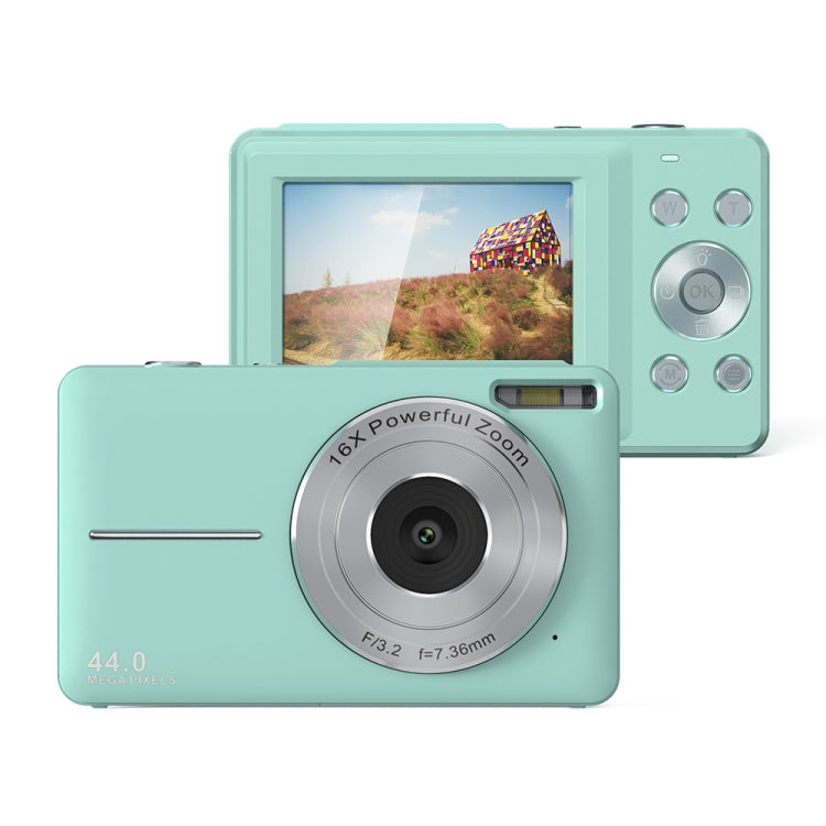 DC403L-AF 2.4-Inch 16X Zoom HD Digital Camera Mini Children Photography Camera AU Plug(Green) - Children Cameras by PMC TechLife | Online Shopping South Africa | PMC TechLife | Buy Now Pay Later Mobicred