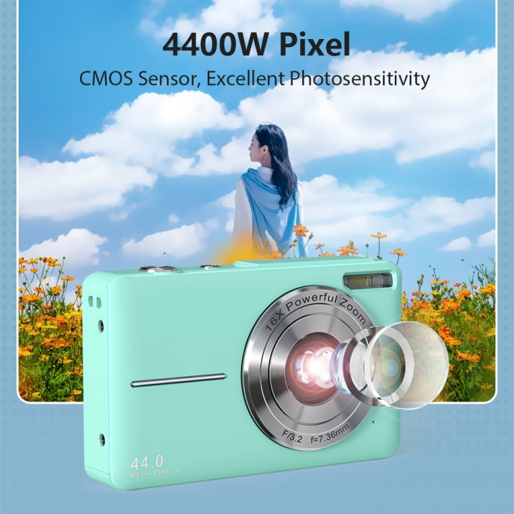 DC403L-AF 2.4-Inch 16X Zoom HD Digital Camera Mini Children Photography Camera UK Plug(Pink) - Children Cameras by PMC TechLife | Online Shopping South Africa | PMC TechLife | Buy Now Pay Later Mobicred