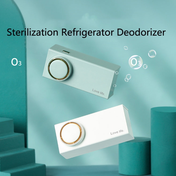 L18 Refrigerator Deodorizer Sterilization Deodorization Odor Preservation Small Household Car Air Purifier(Green) - free shipping - PMC TechLife - Order now!