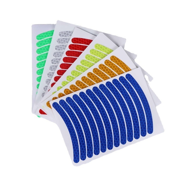 Jg-Phc-12 Children Bicycle Scooter Reflective Sticker Night Warning Riding Contour Sticker(Blue) - Decorative Accessories by PMC TechLife | Online Shopping South Africa | PMC TechLife | Buy Now Pay Later Mobicred