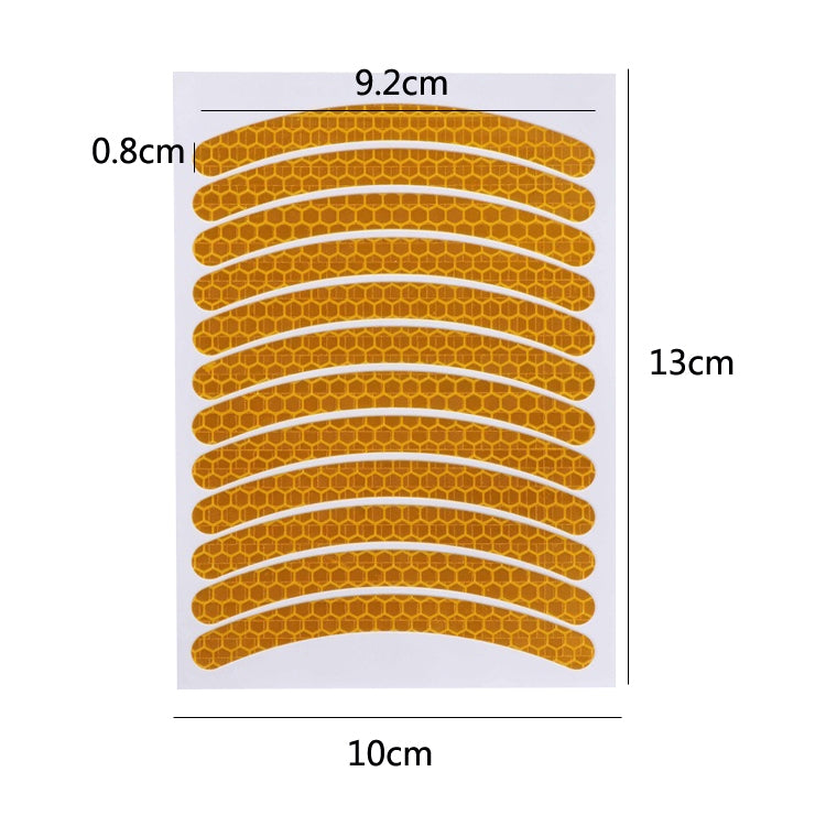 Jg-Phc-12 Children Bicycle Scooter Reflective Sticker Night Warning Riding Contour Sticker(Blue) - Decorative Accessories by PMC TechLife | Online Shopping South Africa | PMC TechLife | Buy Now Pay Later Mobicred