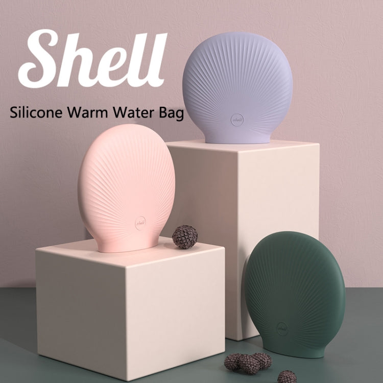 Shell Cartoon Silicone Water Injection Warm Water Bag Hand Warmer(Pink) - Hot Water Bags by PMC TechLife | Online Shopping South Africa | PMC TechLife | Buy Now Pay Later Mobicred
