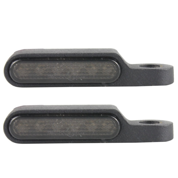 2 PCS Motorcycle Handle Turn Light Metal LED Indicator Light(Black) - Turn Signal by PMC TechLife | Online Shopping South Africa | PMC TechLife | Buy Now Pay Later Mobicred