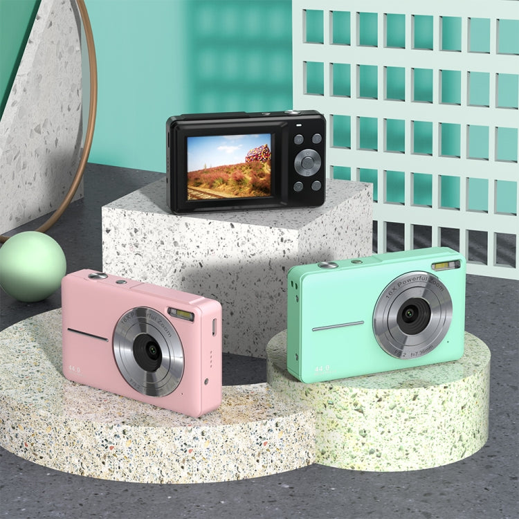 DC403L-AF 2.4-Inch 16X Zoom HD Digital Camera Mini Children Photography Camera AU Plug(Green+32G) - Children Cameras by PMC TechLife | Online Shopping South Africa | PMC TechLife | Buy Now Pay Later Mobicred