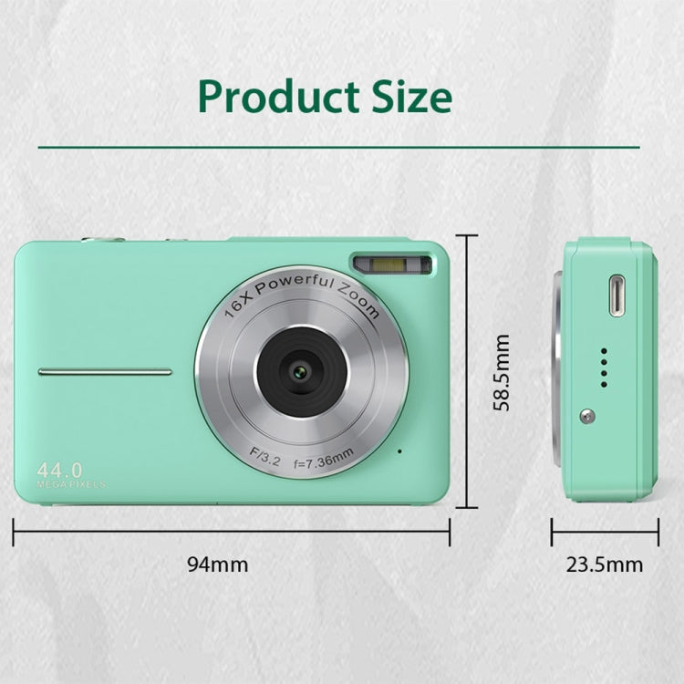 DC403L-AF 2.4-Inch 16X Zoom HD Digital Camera Mini Children Photography Camera US Plug(Pink+32G) - Children Cameras by PMC TechLife | Online Shopping South Africa | PMC TechLife | Buy Now Pay Later Mobicred