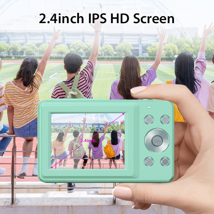 DC403L-AF 2.4-Inch 16X Zoom HD Digital Camera Mini Children Photography Camera US Plug(Green+32G) - free shipping - PMC TechLife - Order now!