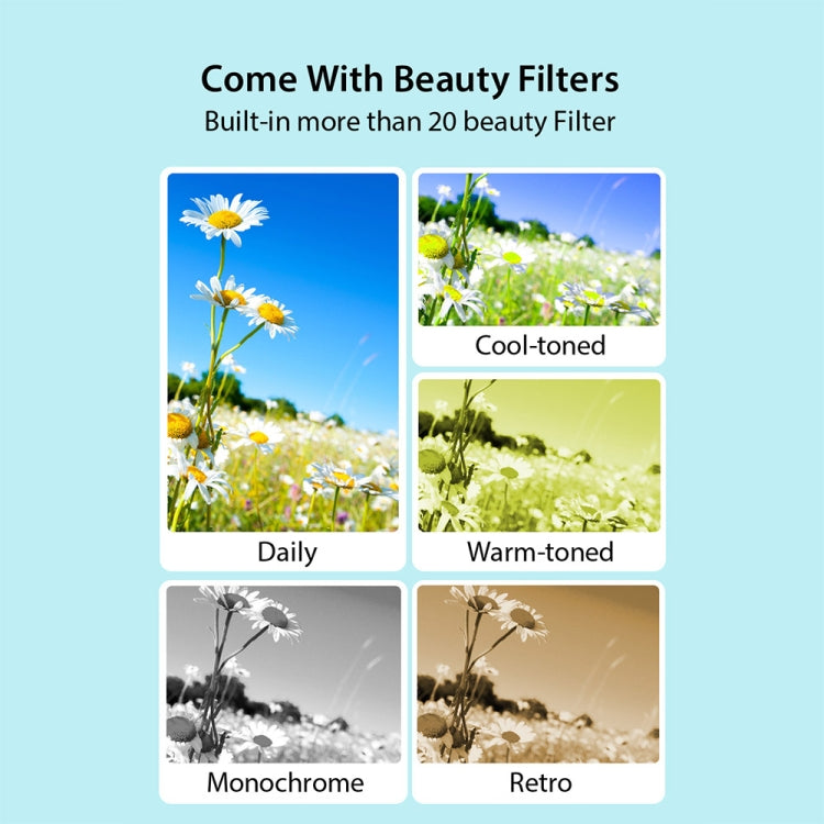 DC403L-AF 2.4-Inch 16X Zoom HD Digital Camera Mini Children Photography Camera EU Plug(Black+32G) - Children Cameras by PMC TechLife | Online Shopping South Africa | PMC TechLife | Buy Now Pay Later Mobicred