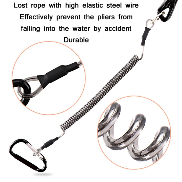 Multifunctional Open-Loop Lead-Pressing Fishing Pliers With Lock(Red) - free shipping - PMc TechLife - Order now!