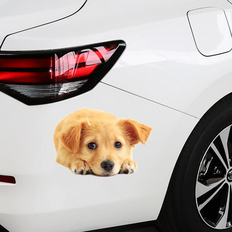 Style 2 Large 3D Simulation Dog Car Stickers Rain-Proof Sunscreen Car Sticker Scratch Shaving Decoration Stickers - Decorative Sticker by PMC TechLife | Online Shopping South Africa | PMC TechLife | Buy Now Pay Later Mobicred