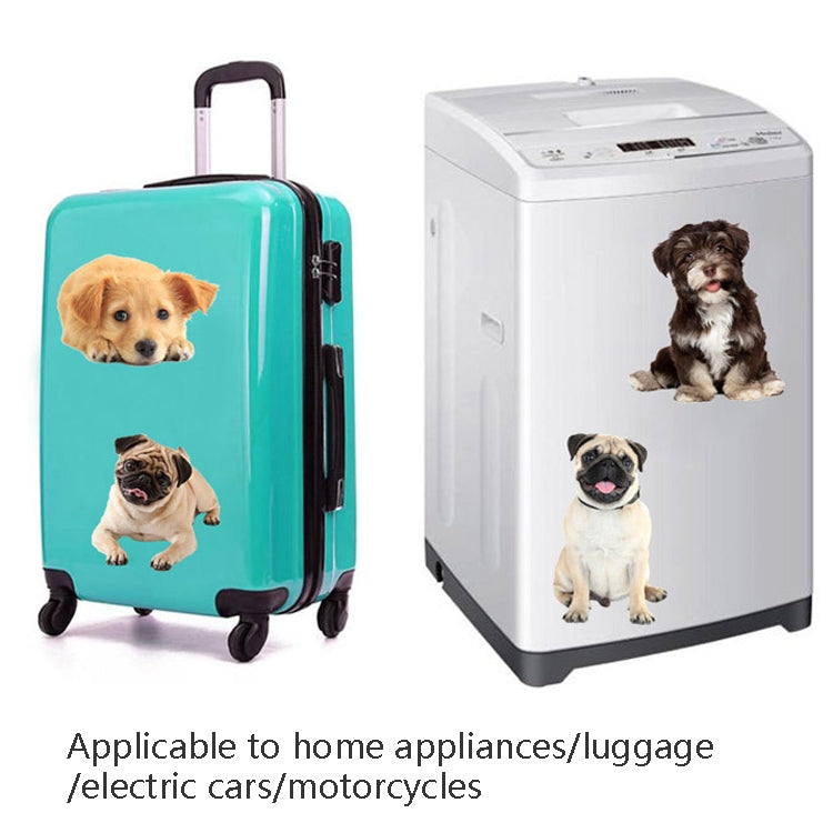 Style 4 Large 3D Simulation Dog Car Stickers Rain-Proof Sunscreen Car Sticker Scratch Shaving Decoration Stickers - Decorative Sticker by PMC TechLife | Online Shopping South Africa | PMC TechLife | Buy Now Pay Later Mobicred