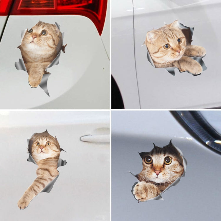 Style 4 Large 3D Stereo Cat Car Sticker Car Body Scratches And Occlusion Stickers - 3D Creative Stickers by PMC TechLife | Online Shopping South Africa | PMC TechLife | Buy Now Pay Later Mobicred