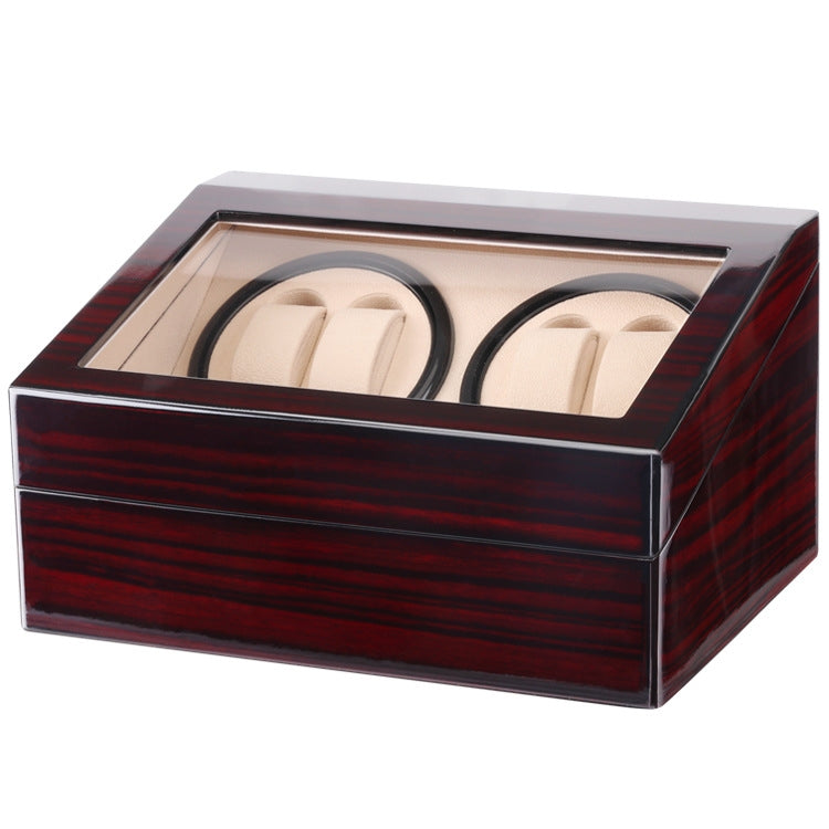 Watch Shaker 4+6 Digits Mechanical Watch Automatic Winding Watch Box Watch Shaker ,US Plug(Red Sandalwood) - free shipping - PMC TechLife - Order now!