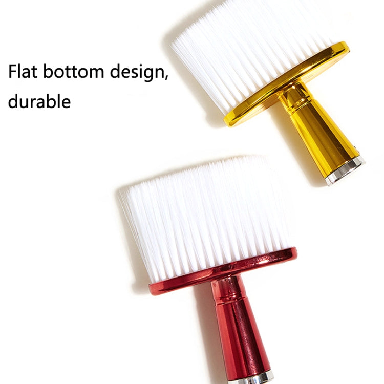 P6424 Hairdresser Sweeping Hair Brushes Hairdressing Nylon Soft Cleaning Brushes Home Hair Salons Shaving Broken Hair Brushes(Red) - free shipping - PMC TechLife - Order now!