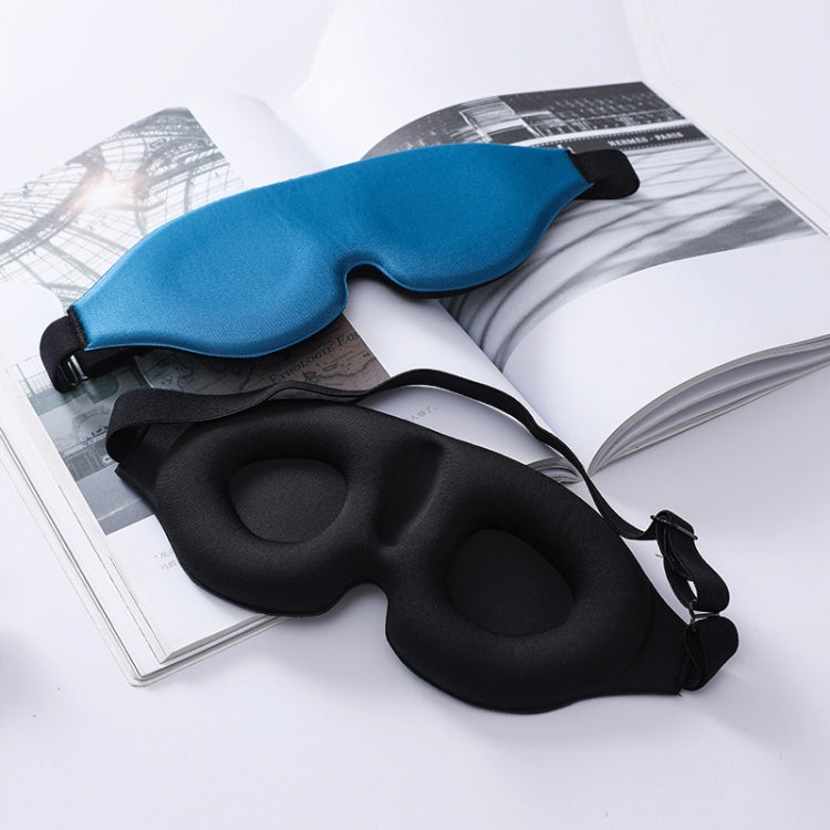 3D Sleeping Eye Mask Memory Foam Men And Women Shading Eye Mask Concave Eye Mask(No Nose Wings Blue) - free shipping - PMC TechLife - Order now!