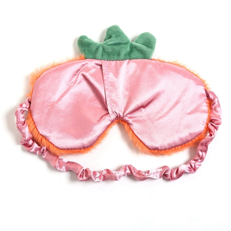 Fruit Plush Eye Mask Cute Soft Girl Sleep Blackout Eye Mask(Pineapple) - free shipping - PMC TechLife - Order now!
