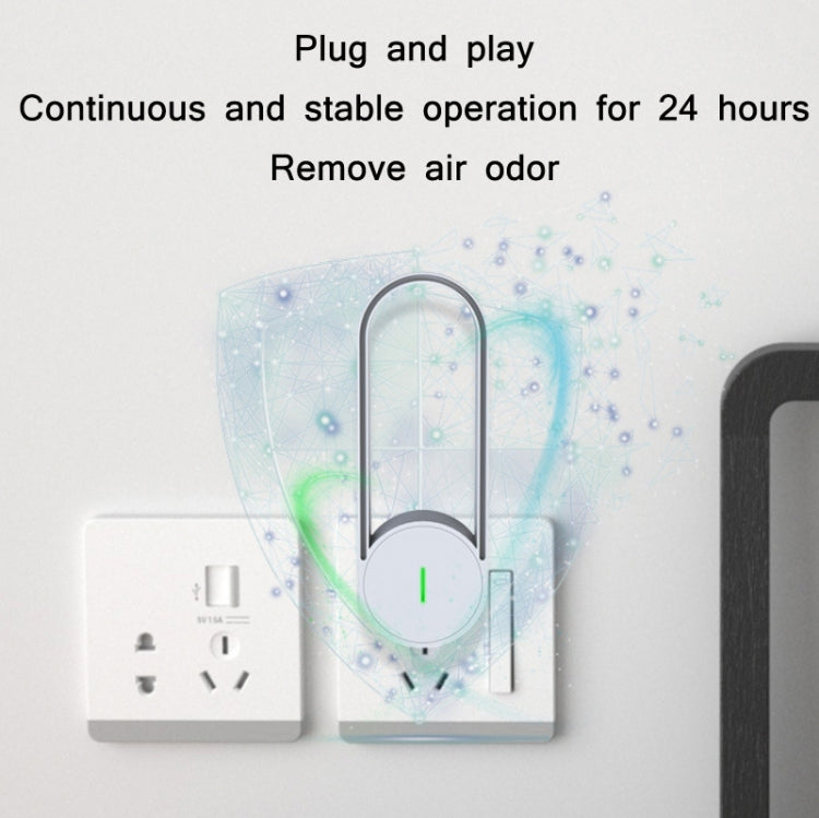 USB Plug-In Negative Ion Air Purifier Odor Deodorizer(Blue) - free shipping - PMC TechLife - Order now!