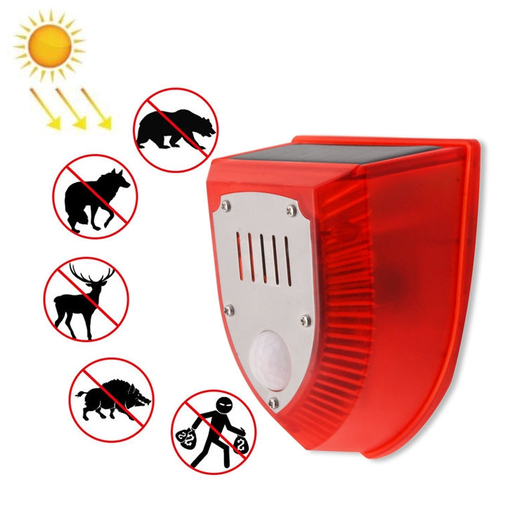 N911M Solar Animal Repeller Outdoor Sound And Light Alarm, Specification: with Induction - Others Alarm by PMC TechLife | Online Shopping South Africa | PMC TechLife | Buy Now Pay Later Mobicred