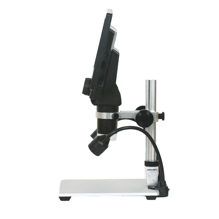 G1200D 7 Inch LCD Screen 1200X Portable Electronic Digital Desktop Stand Microscope(UK Plug With Battery) - free shipping - PMC Jewellery - Order now!