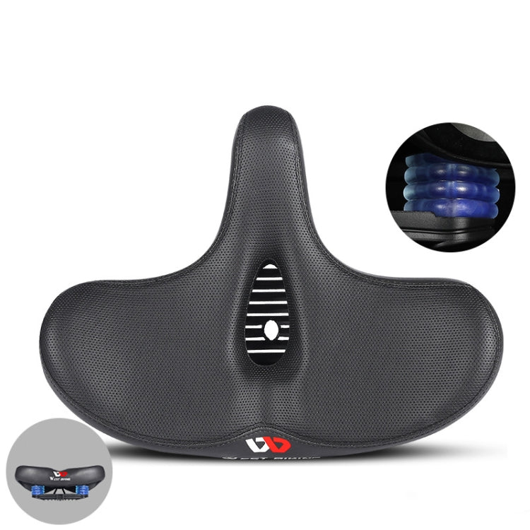 WEST BIKING Bicycle Big Butt Shock Absorption Soft Saddle(Hollow With Windshield) - free shipping - PMc TechLife - Order now!