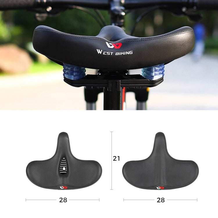 WEST BIKING Bicycle Big Butt Shock Absorption Soft Saddle(Hollow With Windshield) - free shipping - PMc TechLife - Order now!