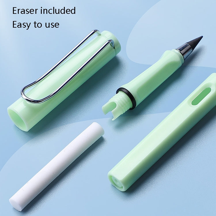 5 PCS No Ink No Need To Sharpen Drawing Sketch Pen Not Easy To Break Erasable HB Writing Pencil(Makaron Green) - free shipping - PMc TechLife - Order now!