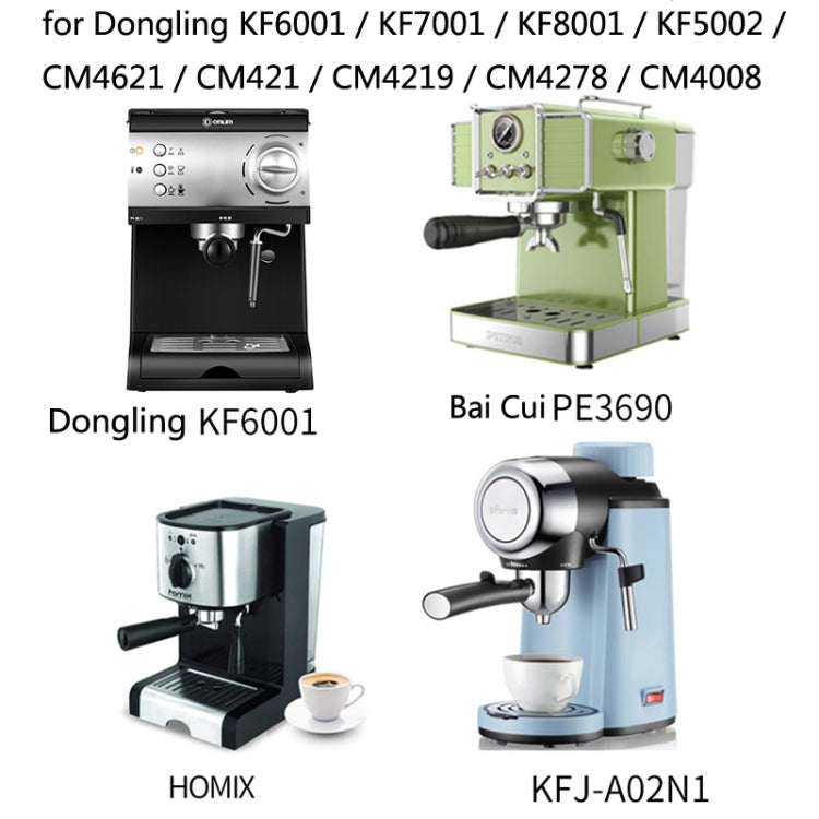 DL-1 Zinc Alloy Coffee Maker Bottomless Handle For Dongling, Style: Black Rosewood Buckle - free shipping - PMC TechLife - Order now!