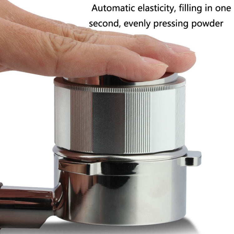 YK33258 Stainless Steel Double-Ended Coffee Cloth Dispenser, Size: 58mm(Black Finger Buckle Type) - free shipping - PMC TechLife - Order now!