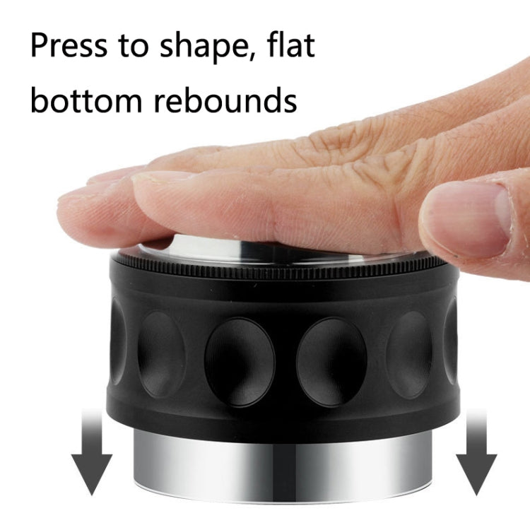 YK33258 Stainless Steel Double-Ended Coffee Cloth Dispenser, Size: 58mm(Black Finger Buckle Type) - free shipping - PMC TechLife - Order now!