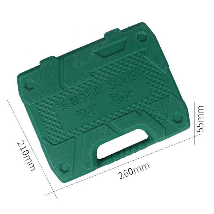 Inside And Outside Hexagon Wrench Auto Repair Wind Cannon Sleeve, Specification: 15 In 1 Extension Sleeve - Hand Tool Sets by PMC TechLife | Online Shopping South Africa | PMC TechLife | Buy Now Pay Later Mobicred