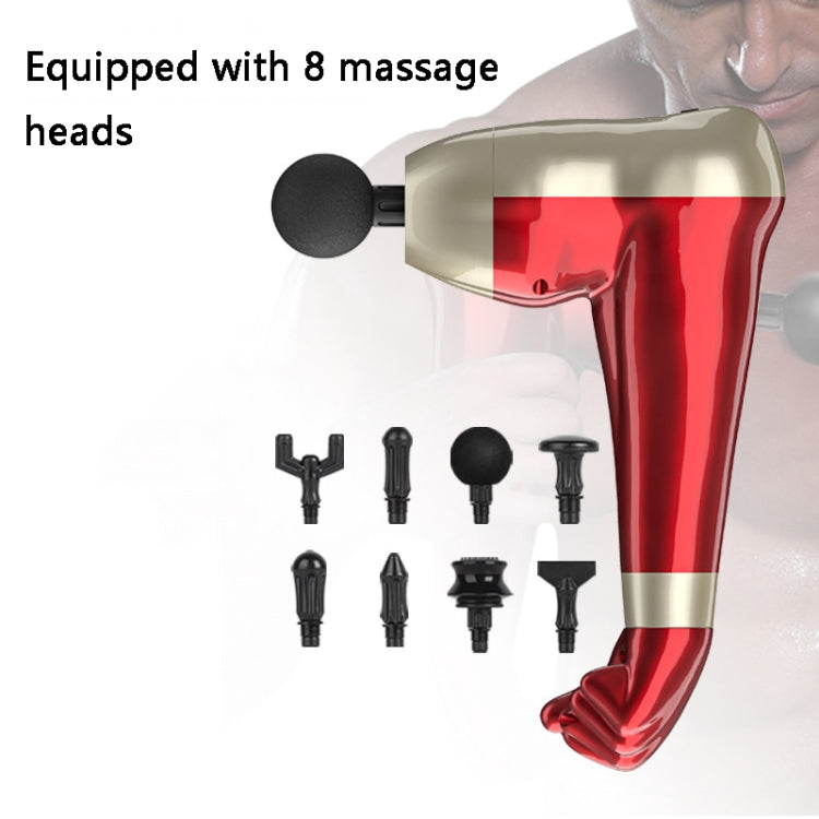 USB Arm Shape Muscle Relaxation Fascia Gun(Red) - free shipping - PMC TechLife - Order now!