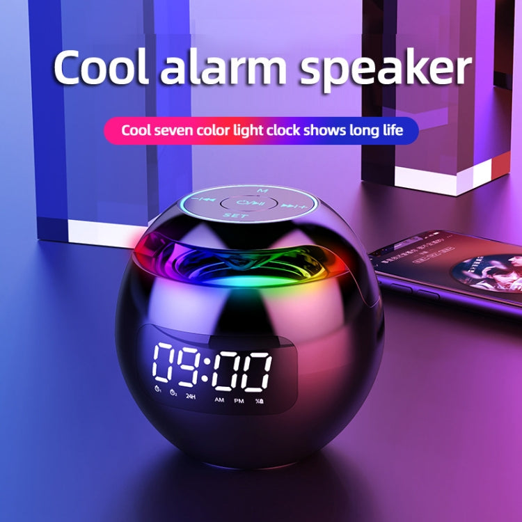 ZXL-G90 Portable Colorful Ball Bluetooth Speaker, Style: Sensor Version (Black) - Desktop Speaker by PMC TechLife | Online Shopping South Africa | PMC TechLife