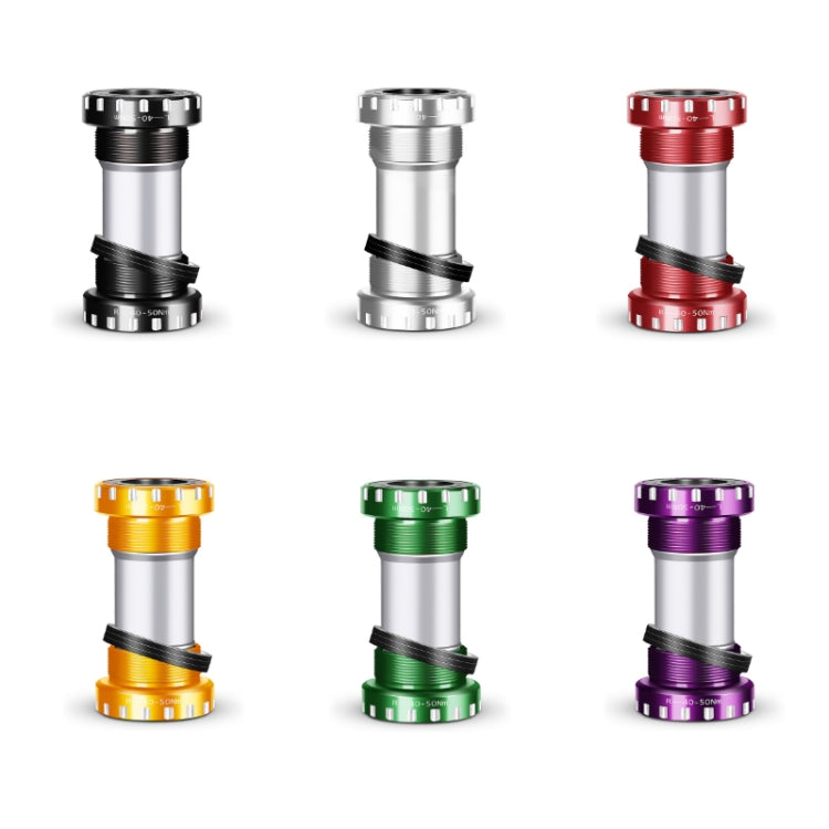 WEST BIKING Mountain Road Bike Screw-In Bearing Bottom Axle(Red) - Bottom Brackets by WEST BIKING | Online Shopping South Africa | PMc TechLife | Buy Now Pay Later Mobicred