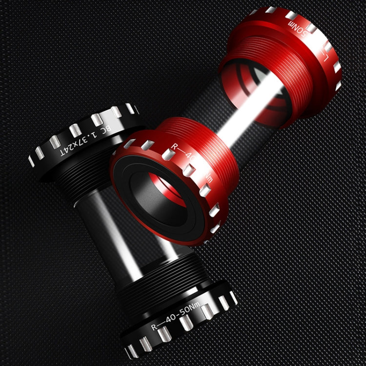WEST BIKING Mountain Road Bike Screw-In Bearing Bottom Axle(Silver) - Bottom Brackets by WEST BIKING | Online Shopping South Africa | PMc TechLife | Buy Now Pay Later Mobicred