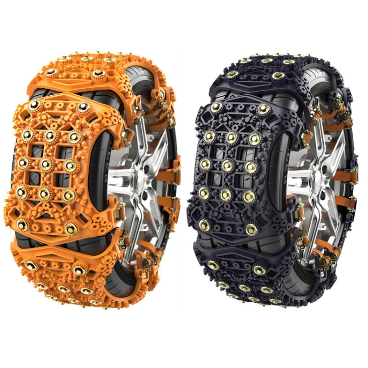 For 175~265cm Snow Emergency Snow Chains For Car SUV General Tires(Black 8764B) - Car Road Trouble Clearer by PMC TechLife | Online Shopping South Africa | PMC TechLife | Buy Now Pay Later Mobicred