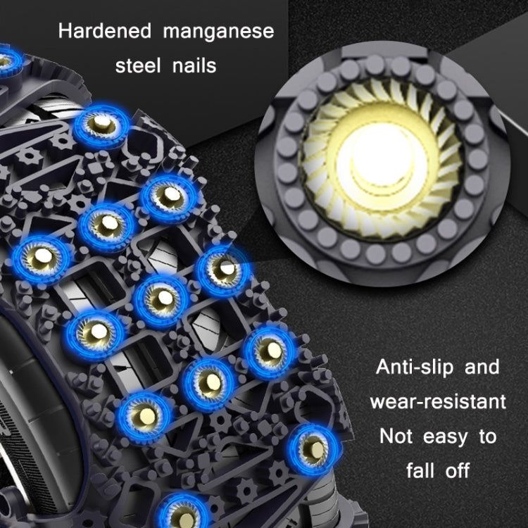 For 175~265cm Snow Emergency Snow Chains For Car SUV General Tires(Black 8764B) - Car Road Trouble Clearer by PMC TechLife | Online Shopping South Africa | PMC TechLife | Buy Now Pay Later Mobicred