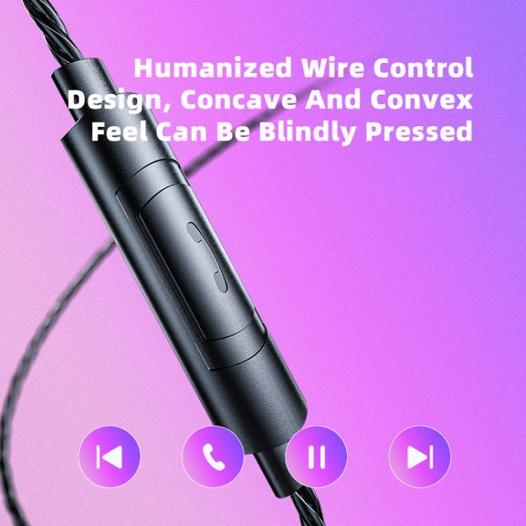 QKZ AK6 PRO HiFi Subwoofer In-Ear Wired Headphones with Mic(White) - In Ear Wired Earphone by QKZ | Online Shopping South Africa | PMC TechLife | Buy Now Pay Later Mobicred