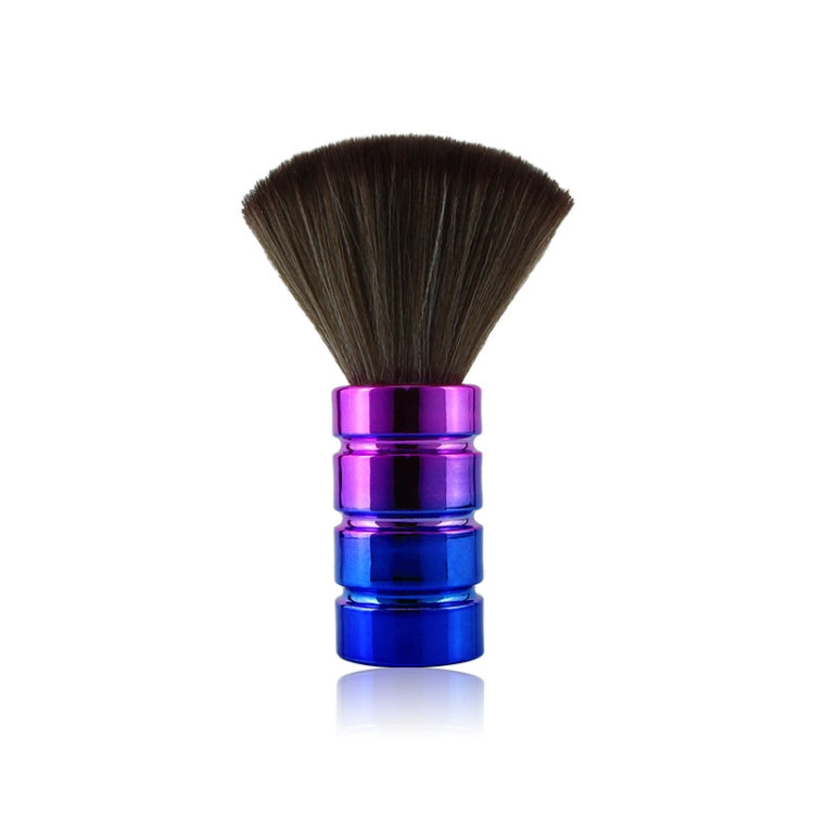 Electroplating Broken Hair Brush Haircut Neck Cleaning Brush(Four-section Gradient Purple) - free shipping - PMC TechLife - Order now!