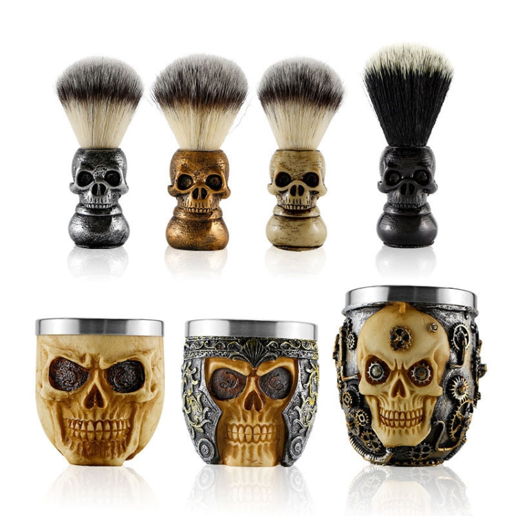 Skull Cleansing Shaving and Foaming Tools, Color Classification: Armor Bubbling Bowl, Random Color Delivery - free shipping - PMC TechLife - Order now!