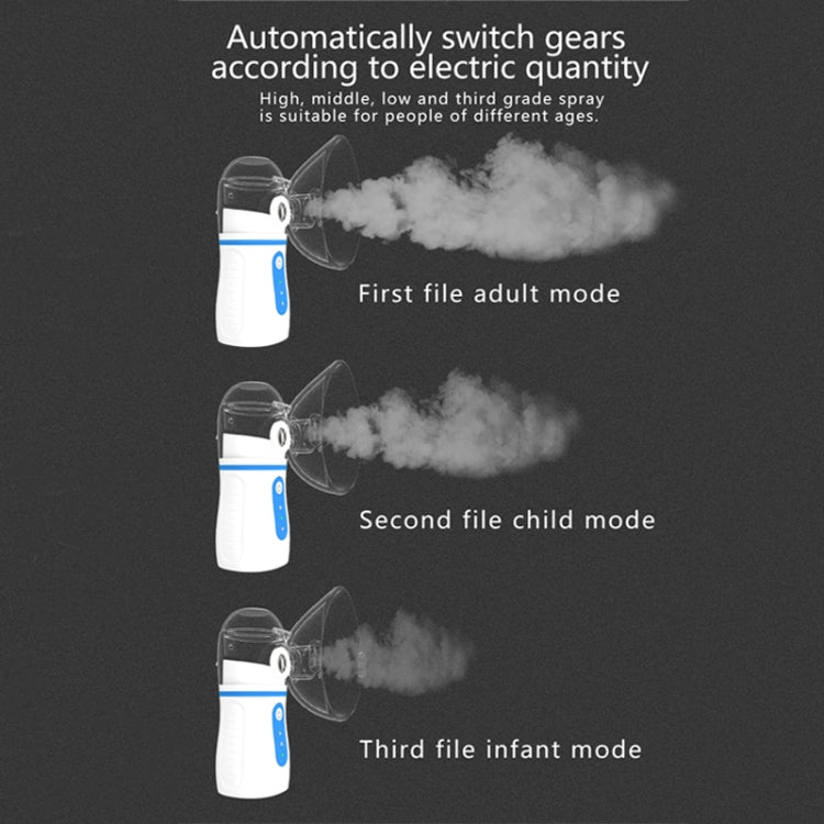 N5S Portable Handheld Micro-Network Atomizer(Grey) - free shipping - PMC TechLife - Order now!