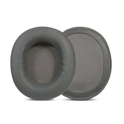 2pcs Sponge Headset Pad for Steelseries Arctis Pro / Arctis 3 / 5 / 7(Black Grey Leather) - free shipping - PMC TechLife - Order now!